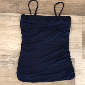 Navy Blue Tube type Top